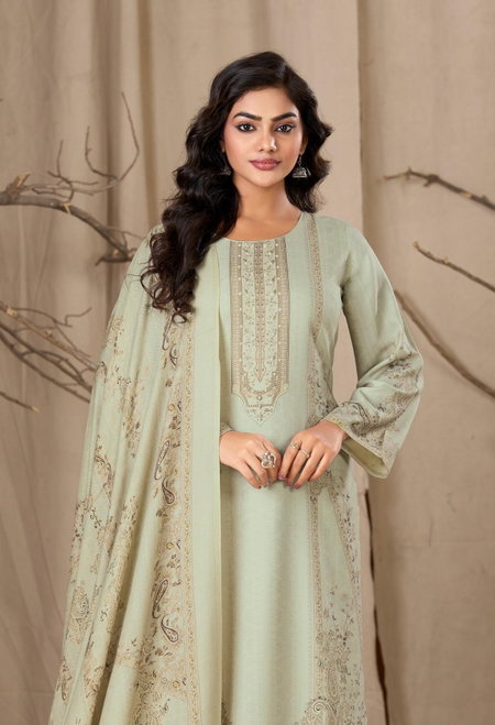 Ferragamo By Ibiza Viscose Pashmina Dress Materials Exporters In India
